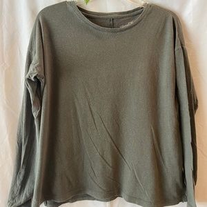 Universal Thread Dark Green Long Sleeve Shirt
